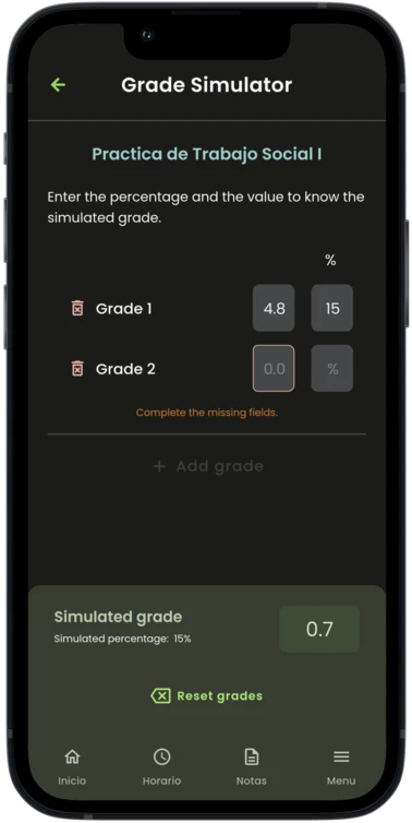 Imagen de una interfaz de App UIS